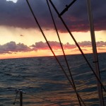 hey a beautiful sunset