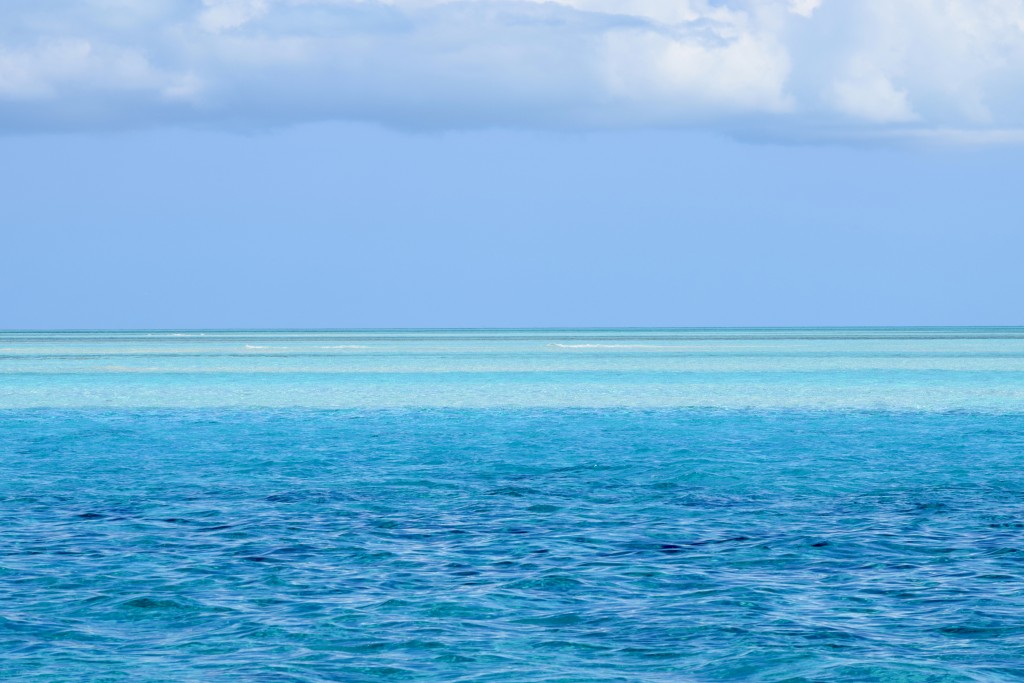 Bermudian rainbow in Fish Cay